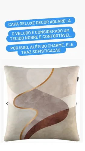 Capa Deluxe Decor AQUARELA ( CADA)