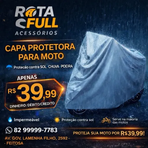 Capa para moto