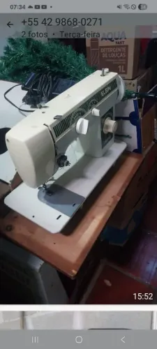 Manutenção de máquinas de Costura 