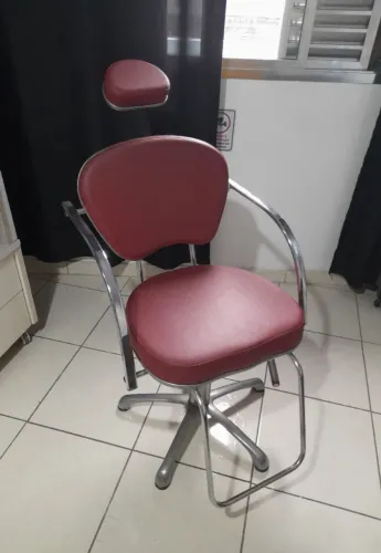 cadeira giratória salão de beleza