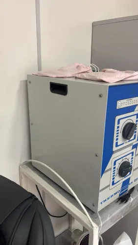 Ondas curtas aparelho fisioterapêutico para tratamento de dores na lombares