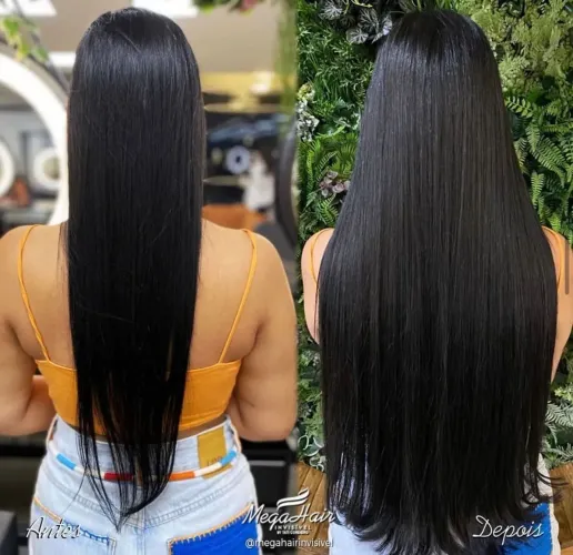 Mega Hair Brasileiro regional, 130 gramas, 65cm. Liso! Sou de Jabaquara 