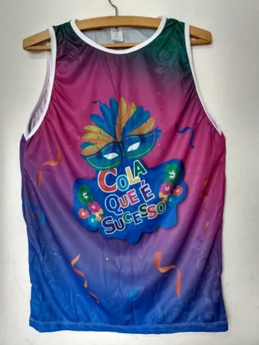 Kit Com 12 Abadás Personalizados Carnaval, Blocos, Eventos