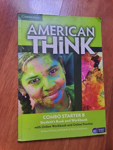 Livro de inglês American Think .