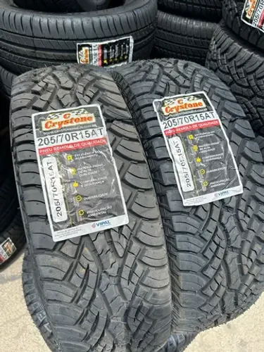 Pneu remolde Crystone 205/70/15 (melhor remolde do Brasil)