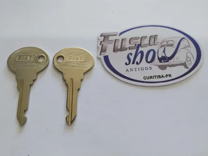 Chave Virgem Fiat Nº1  Par