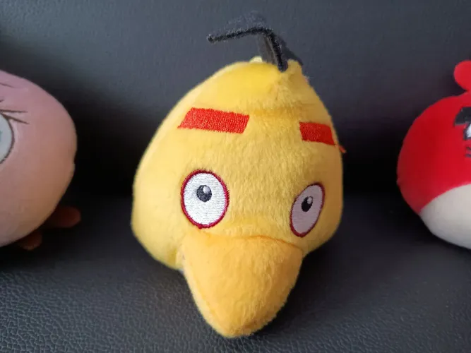 Angry Birds - Pelúcia Personagens Coleção MC Donalds - ( Usado )