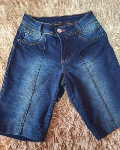 Bermuda jeans tamanho 38
