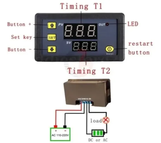 Controlador Temperatura 220v Termostato W3230  Arduino Automação Robotica COD-AM355 