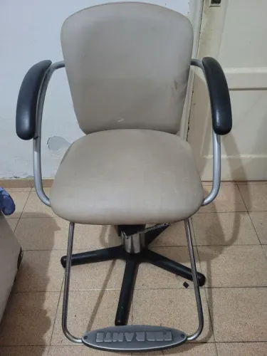 Cadeira hidráulica para salão de beleza e barbearia
