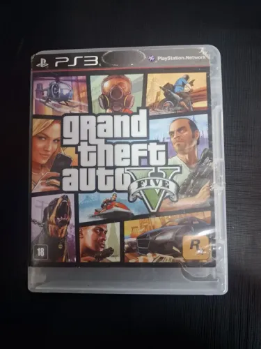 Promoção GTA 5 Midia Fisica Playstation 3 Original( ACEITO CREDISHOP)