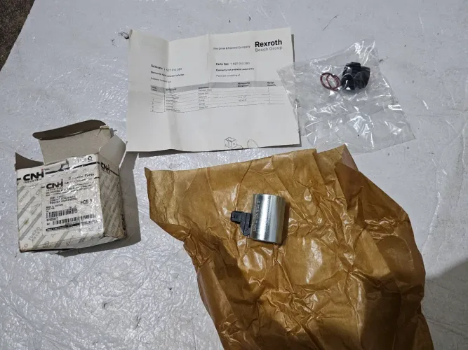 New holand case puma bobina solenoide nova original *