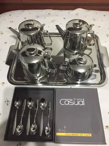 Conjunto de chá e café 