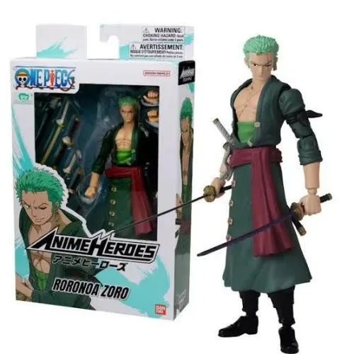 one piece anime heroes zoro bandai namco sunny brinquedos monkey d luffy zoro