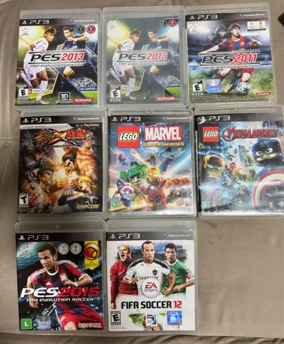 Coleção de Jogos PS3 - Diversos Títulos