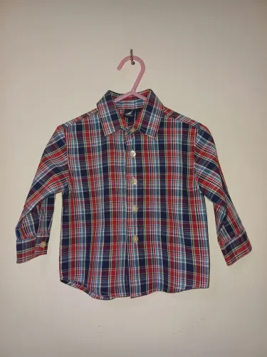 Camisa Xadrez Náutica Infantil - Elegância para os pequenos