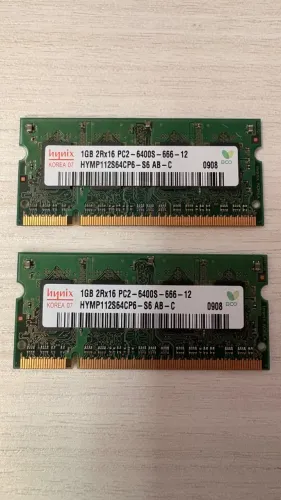 Memória Notebook 1gb - Par