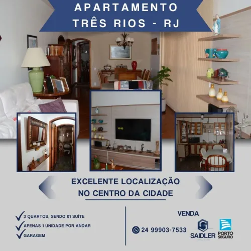Excelente apartamento em Três Rios RJ