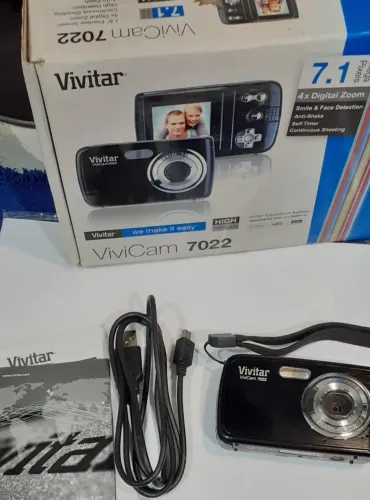Câmera digital vivitar 7022 7.1