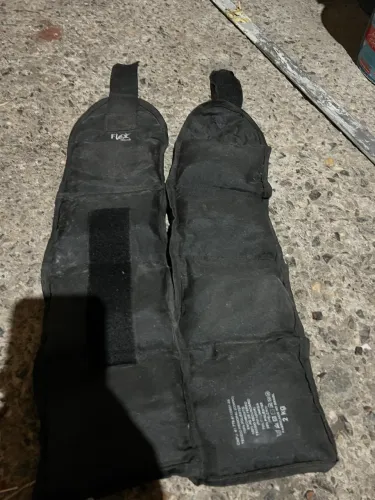 Tornozeleira caneleira de pesos 2kg