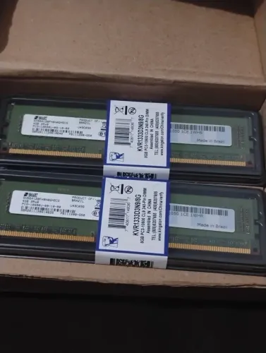Memória RAM Kingston DDR3 2x 4GB