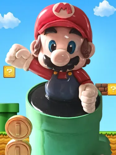 Enfeite de mesa Super Mario Bros Biscuit 29cm