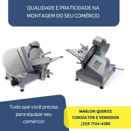 Fatiador de Frios Palladium Inox Novo Bivolt