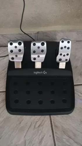 Volante Logitech G29 Completo com câmbio e manopla Scania 