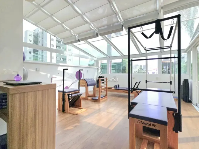 Sala comercial mobiliada para Studio de Pilates no Centro - Curitiba - PR