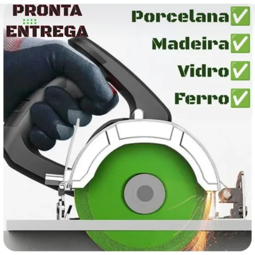 DISCO VERDE PARA PORCELANATO, VIDRO, CERÂMICA....