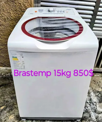 Máquina Brastemp ative 15 kg funcionando perfeitamente testo na hora