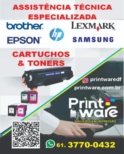 Manutenção Impressoras - Brother - Samsung - Epson - lexmark - Hp