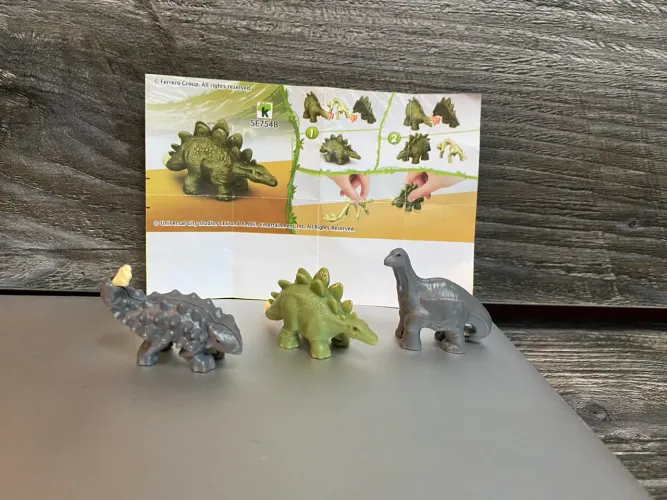 Coleção Dinossauros Kinder Ovo