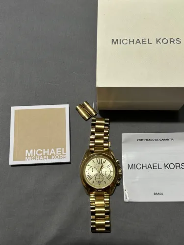 Relógio Michael Kors Dourado - Original