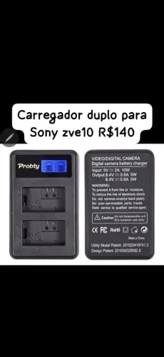 Carregador Sony 