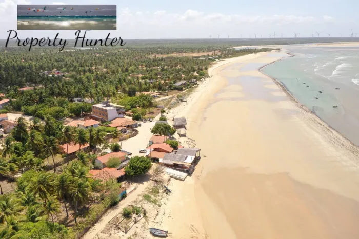Vendo Terreno de 2190m² frente mar na Praia de Moitas
