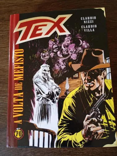 HQ, Tex Retorno de Mefisto, clássico, ótimo estado, CDura, 372 pág.