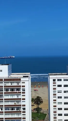 Apartamento para Venda com Vista Mar no Gonzaga  - Santos  - SP.