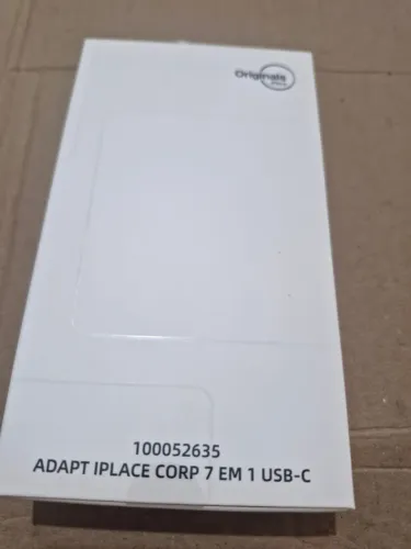 Adaptador Multiportas 7 em 1, Originais iPlace Novo