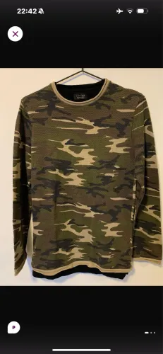 Suéter camuflado Zara M