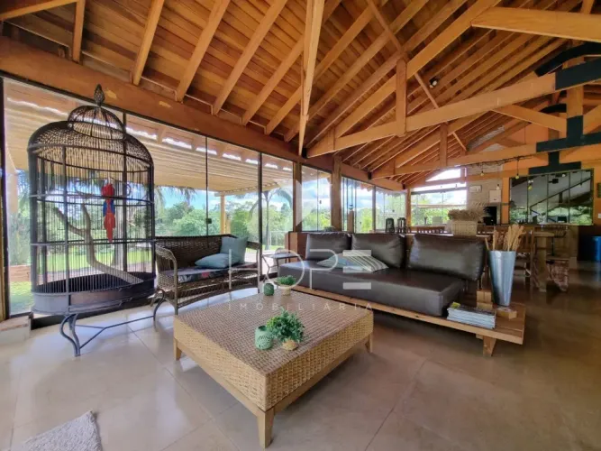 Condomínio de Chácaras Itaúna - chácara à venda Porteira Fechada 5000m² - 2 quartos - 3 ba