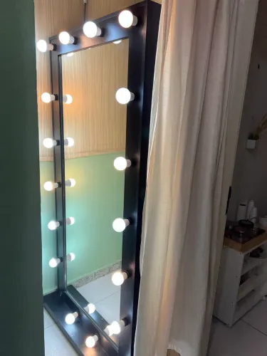 Espelho camarim em pé 