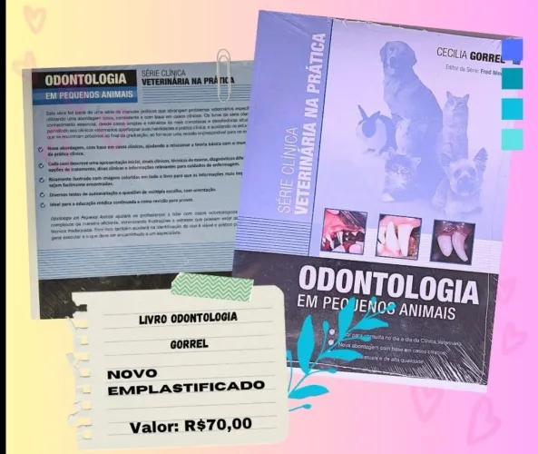 Livro Odontologia de pequenos animais, Gorrel.