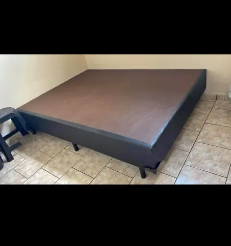 Cama box base novo