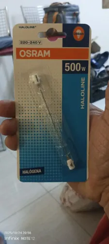 Lâmpada OSRAM 500w 12 unidades