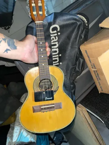 Cavaquinho Giannini  ( eletrico / captador - Ótimo estado!