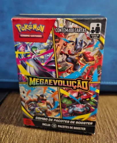 Combo de Pacotes Megaevolução - Pokémon TCG