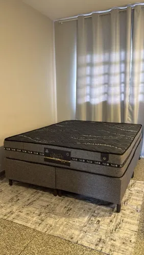 Cama Queen molas ensacadas novo Garantia entrega
