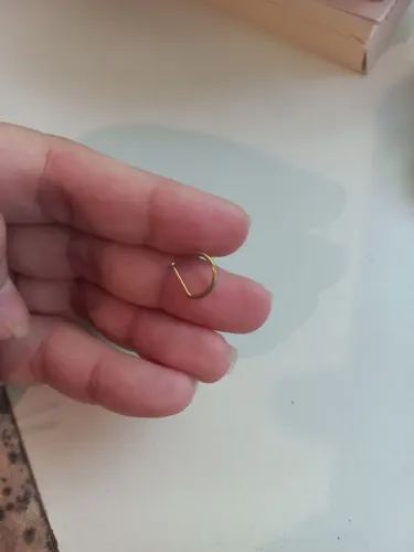 Piercing para Nariz Dourado
