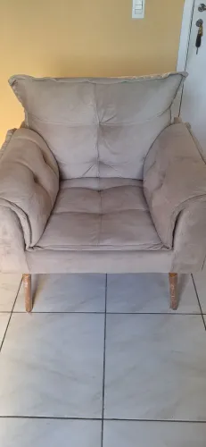 Sofa Poltrona decorativo para amamentação